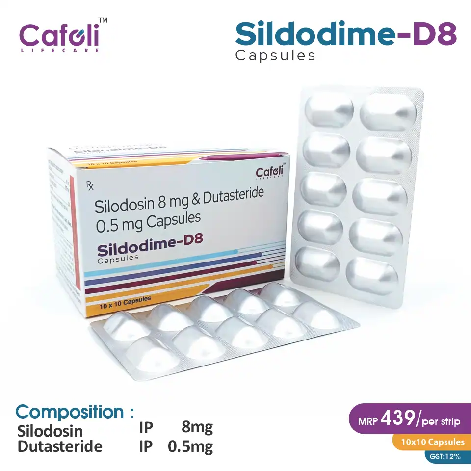 Silodosin Dutasteride Capsule PCD Pharma Franchise